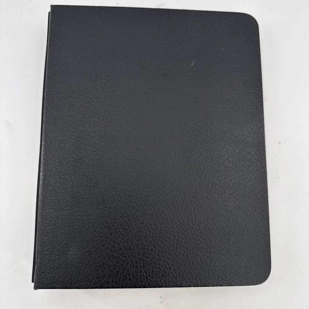 Vtg 3 Ring‎ Loose Leaf Binder Stationary Aico Hard Cover Ledger Book NOS